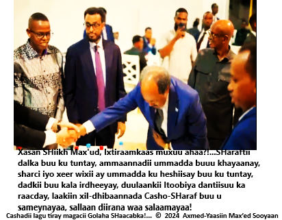 Cashadii lagu tiray magacii Golaha SHaacabka!… – Puntland Submit