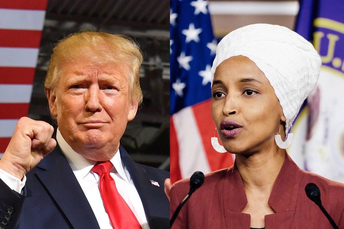 Madaxweyne Trump oo hadallo adag ku weeraray Ilhaan Cumar iyo dalka Soomaaliya – Puntland Submit