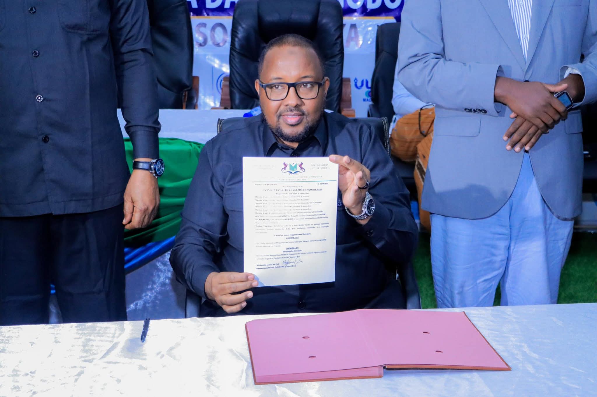 Firdhiye oo magacaabay xubno ka mid ah golihiisa wasiirrada – Puntland Publish