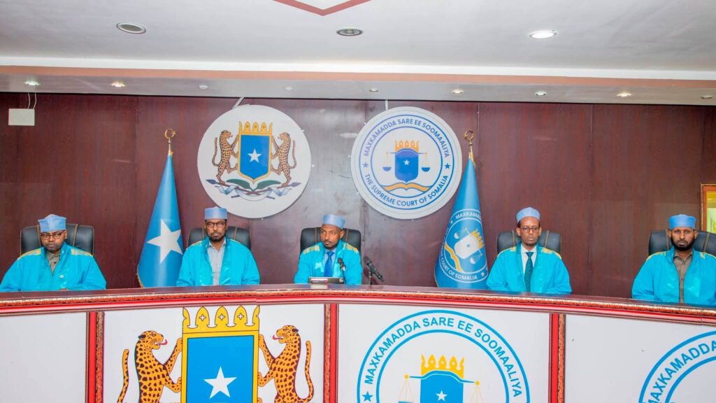 Natiijadii doorashada Galmudug oo la laalay