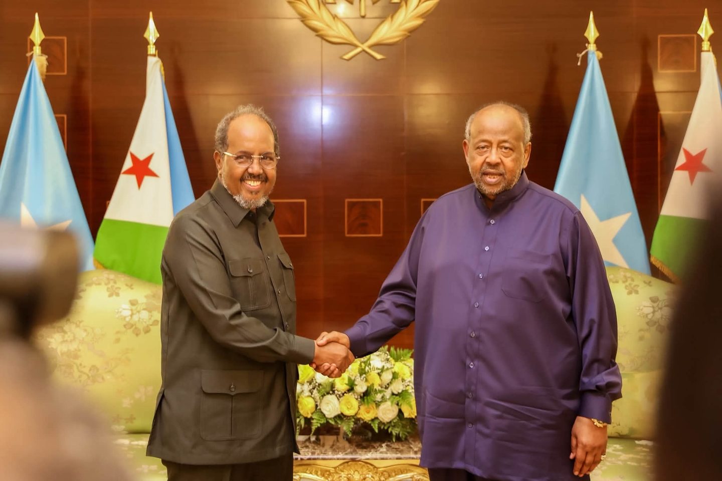 Madaxweyne Xasan Sheekh oo kulan la qaatay Ismaaciil Cumar Geelle