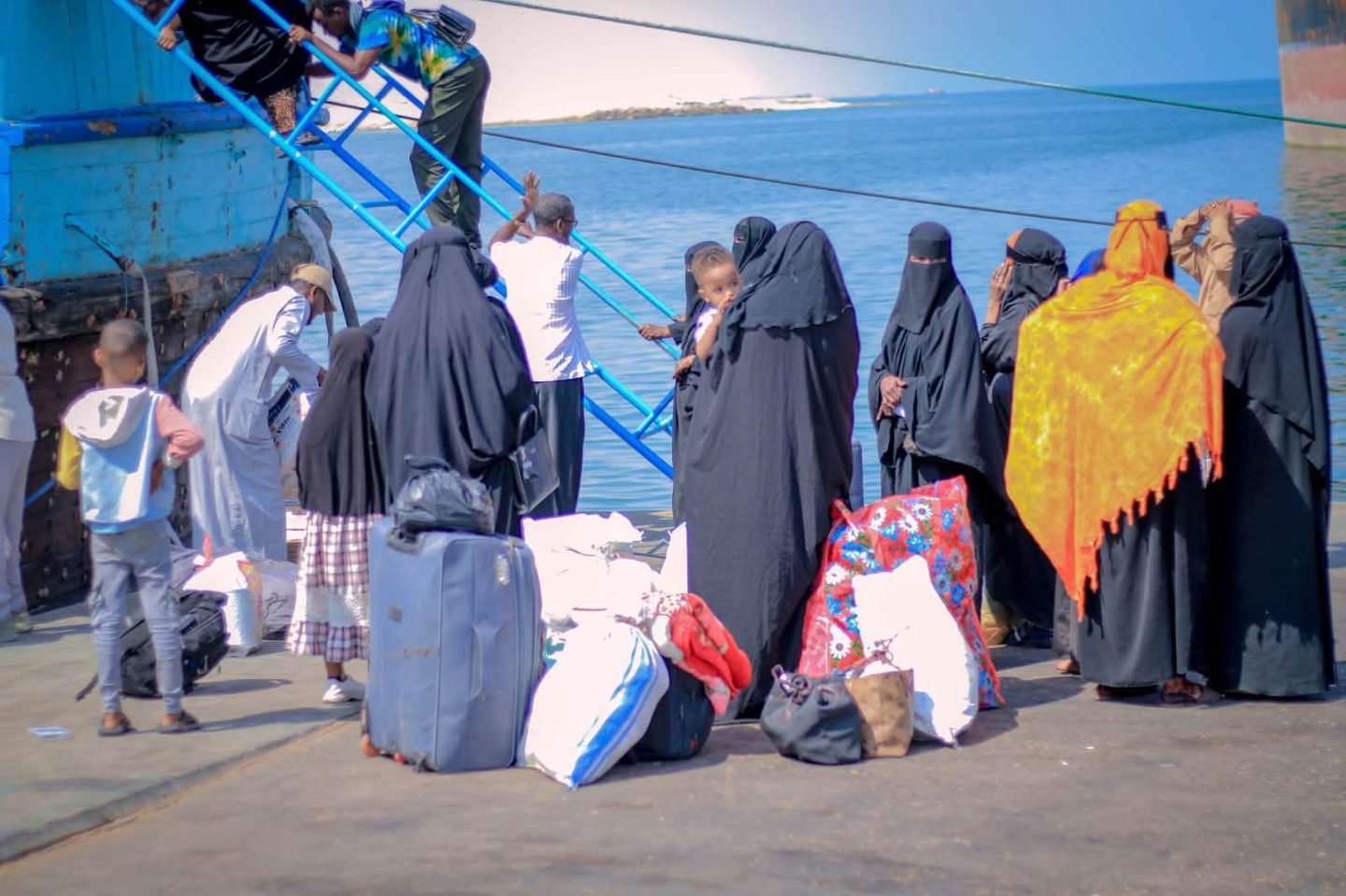 Qaxooti ka soo cararay dagaallada Yemen oo soo gaaray Boosaaso